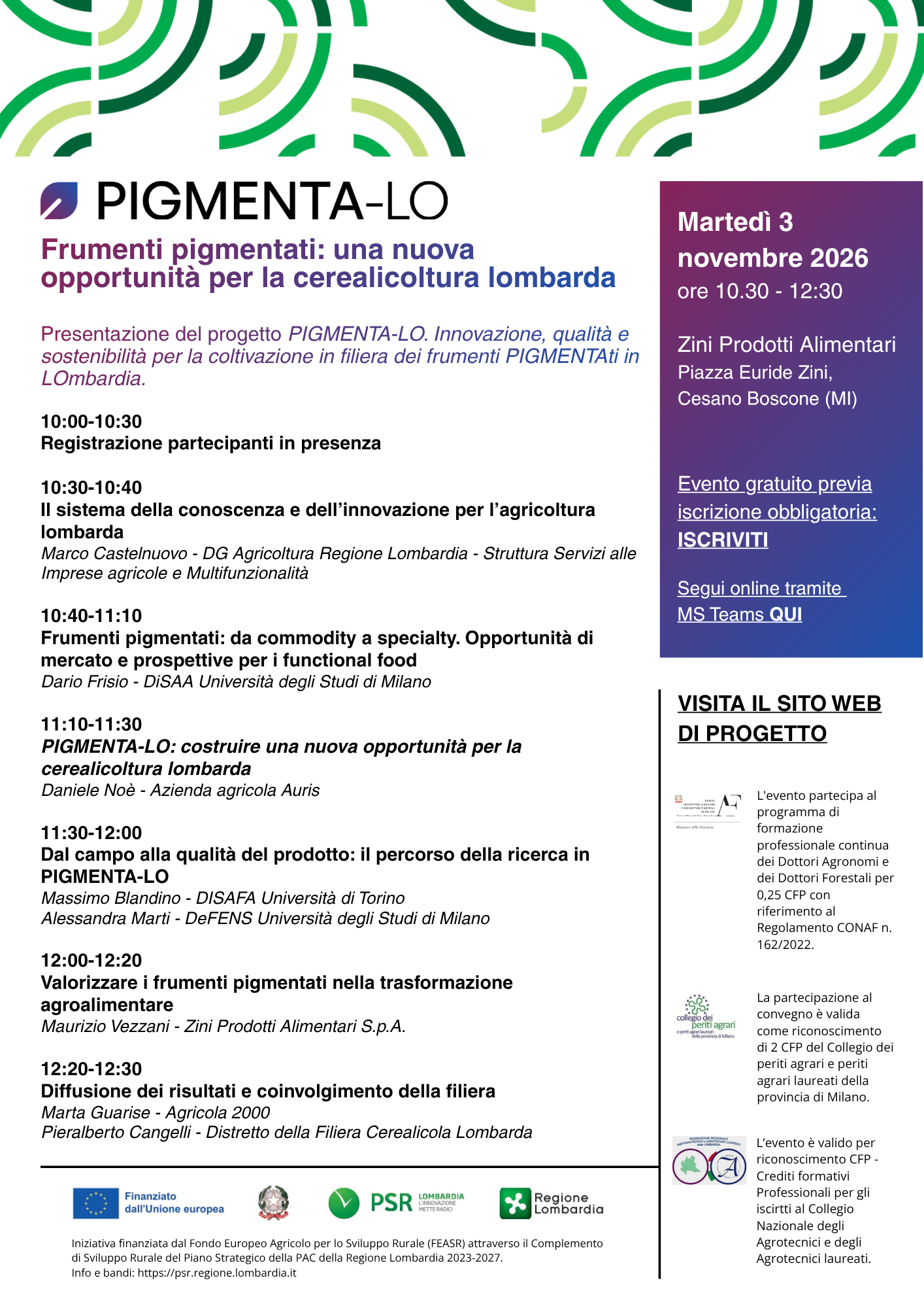 Evento di presentazione digitale